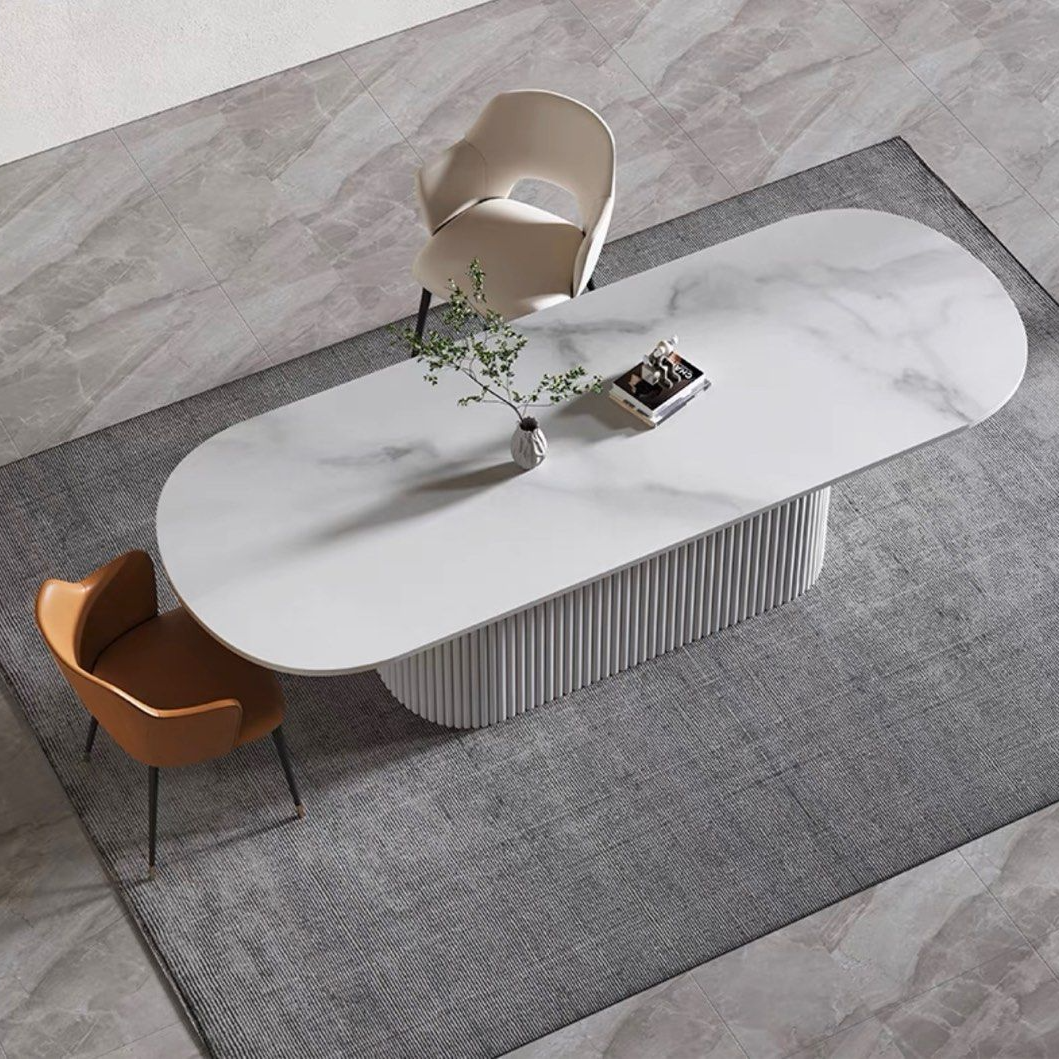 VAUGHN Modern Oval Dining Table