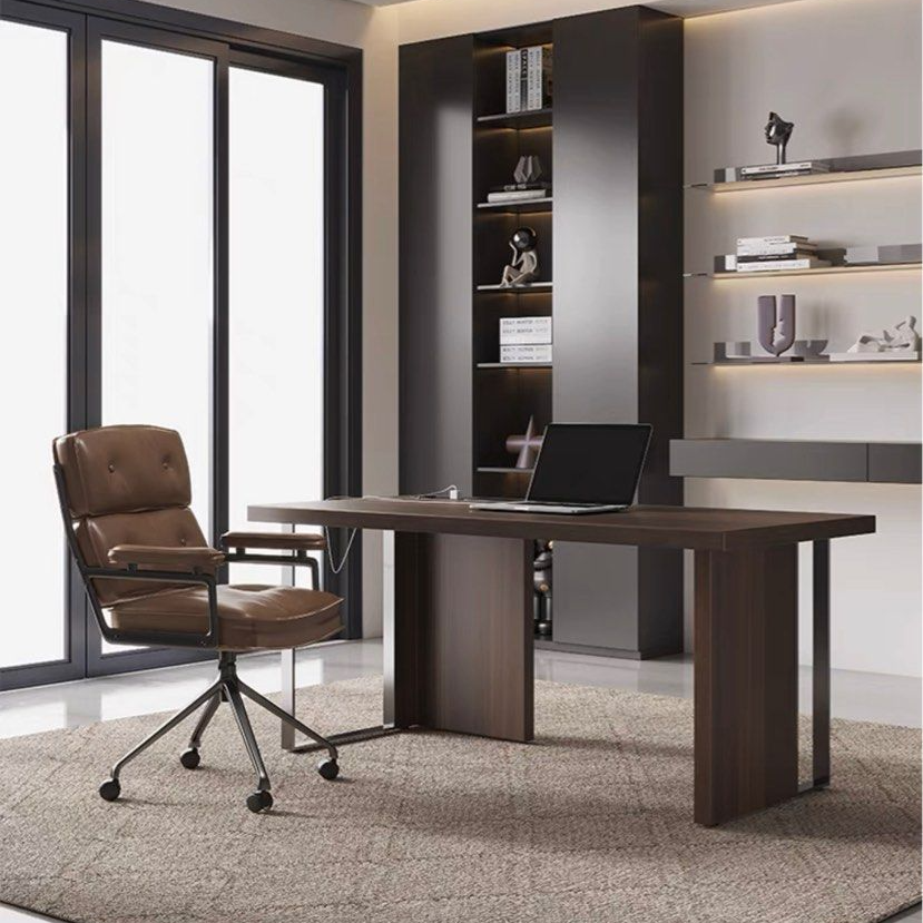 WILLOUGHBY Modern Walnut Office / Study Desk