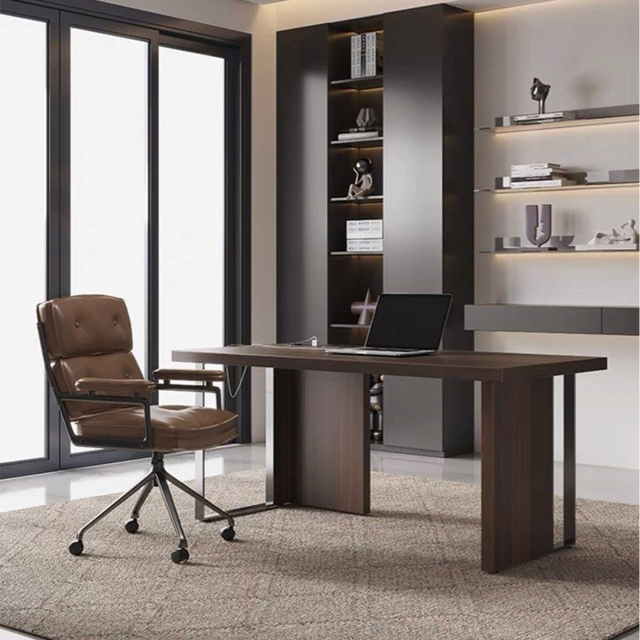 WILLOUGHBY Modern Walnut Office / Study Desk
