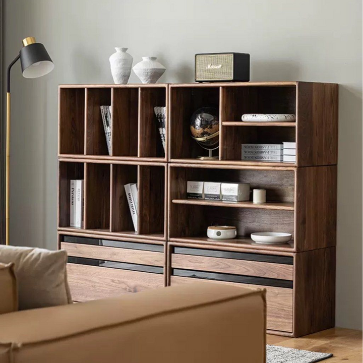 IRACEMA Rustic Solid Wood Modular Shelf