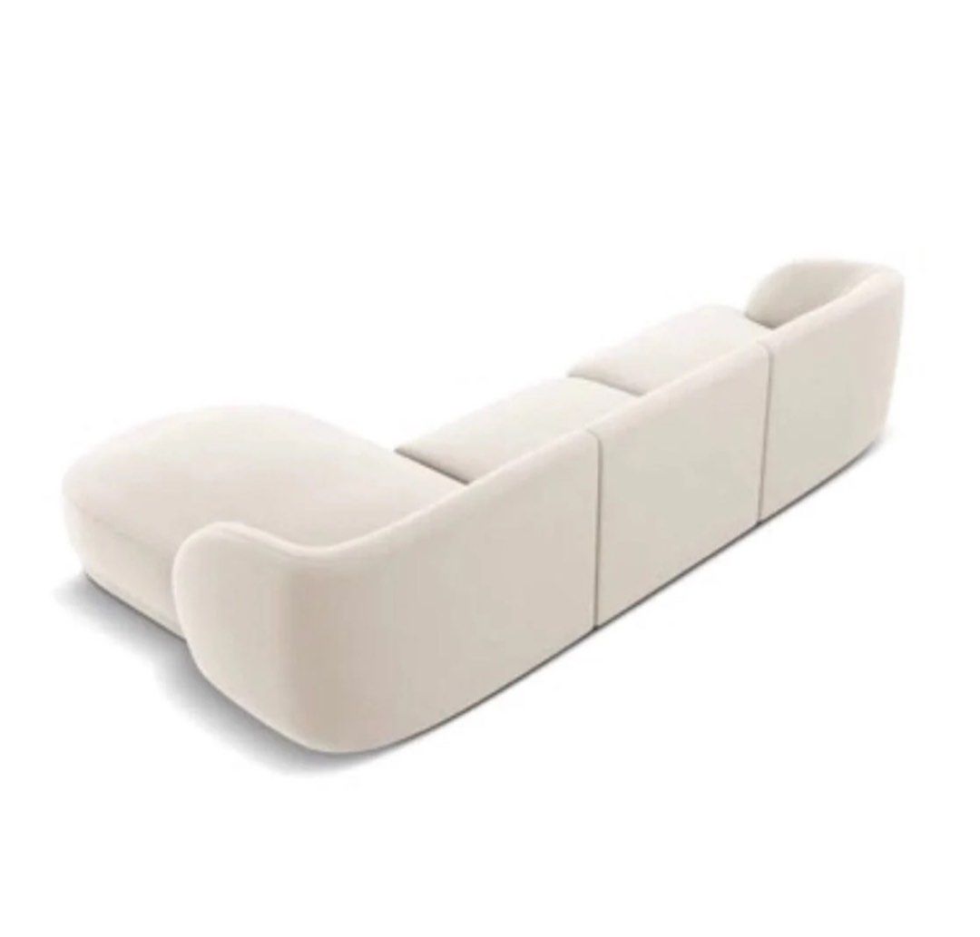 MELO Modern Scratch Resistant Sectional Sofa