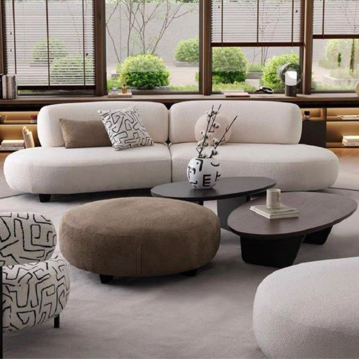 BOKEL Modern Curved Sofa
