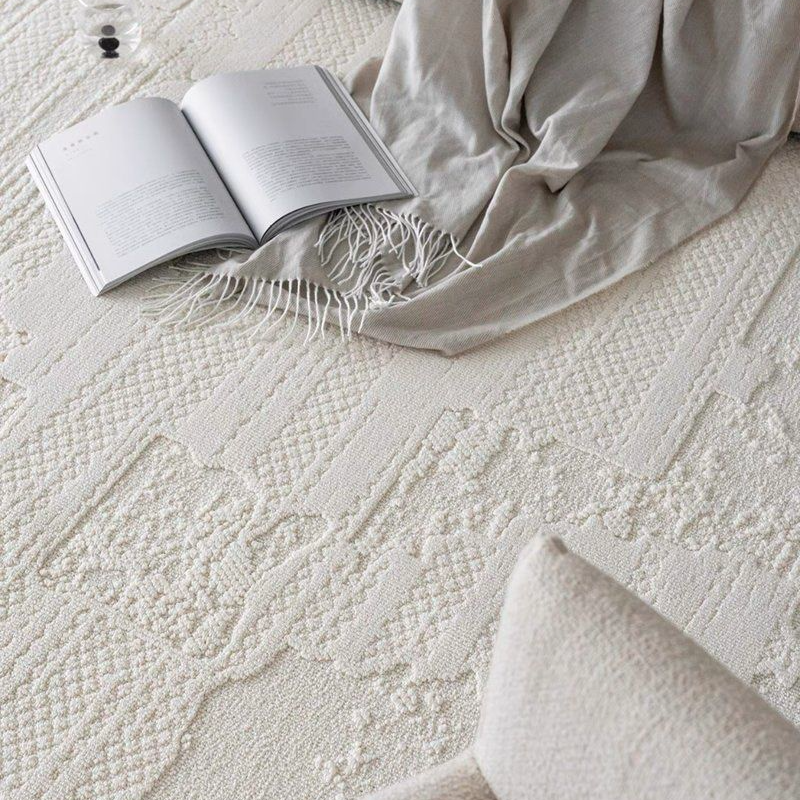 LINDE Modern Water Resistant Textured Rug