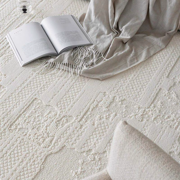 LINDE Modern Water Resistant Textured Rug