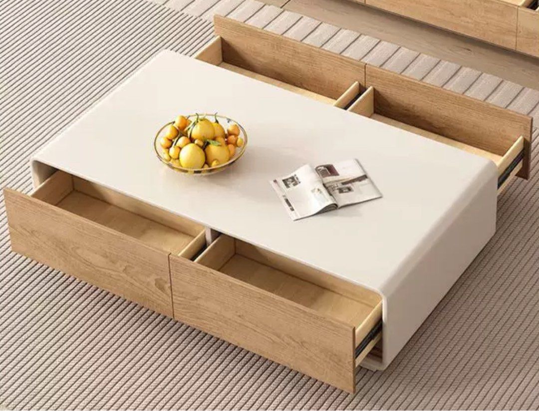 WILLIAM Japandi TV Console & Coffee Table
