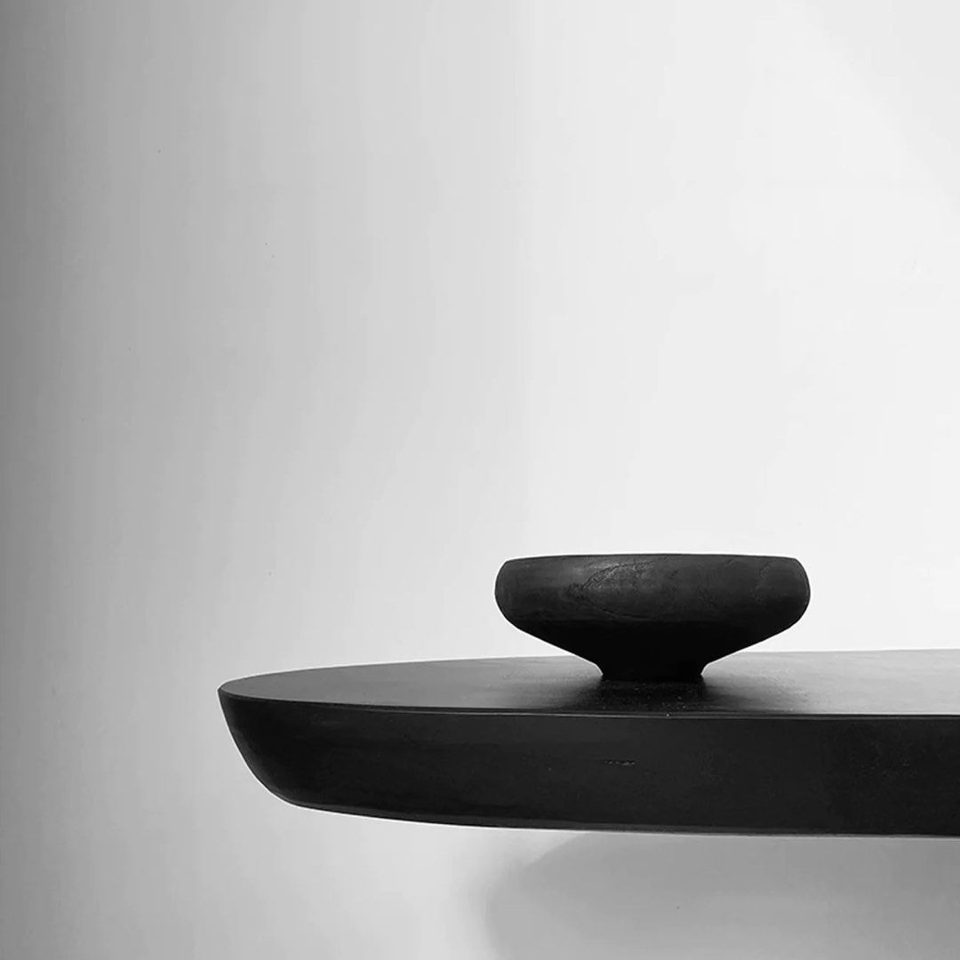 ISSAC Modern Solid Wood Console Table