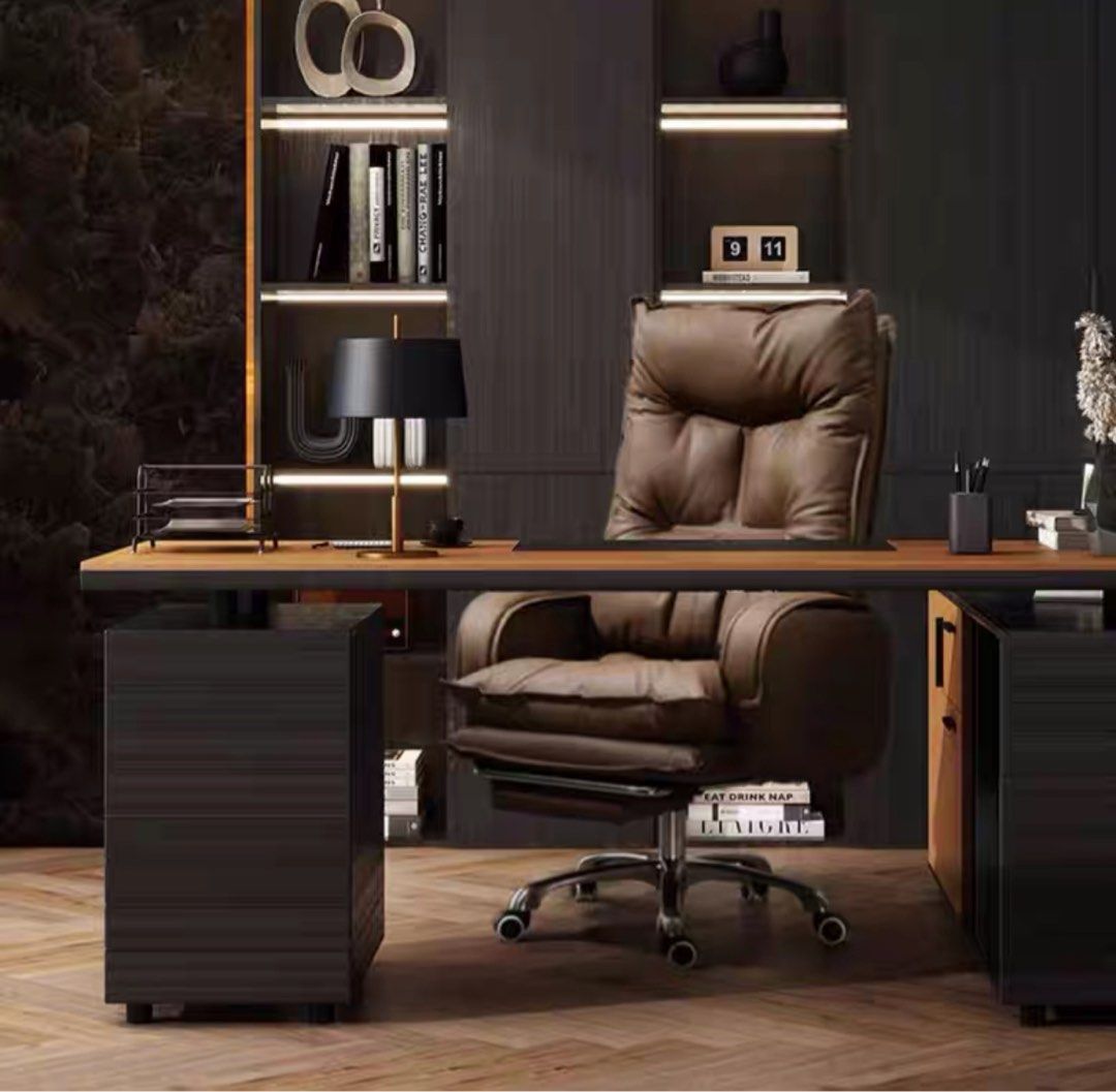 BIRGIT Modern Ergonomic Leather Office Chair
