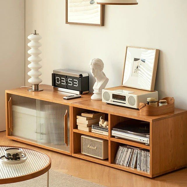 SABLEVIEW Stackable Solid Wood Modular Storage