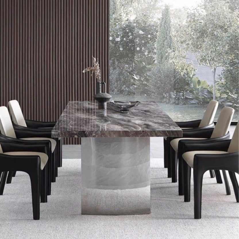 LEEDON Modern Marble Dining Table