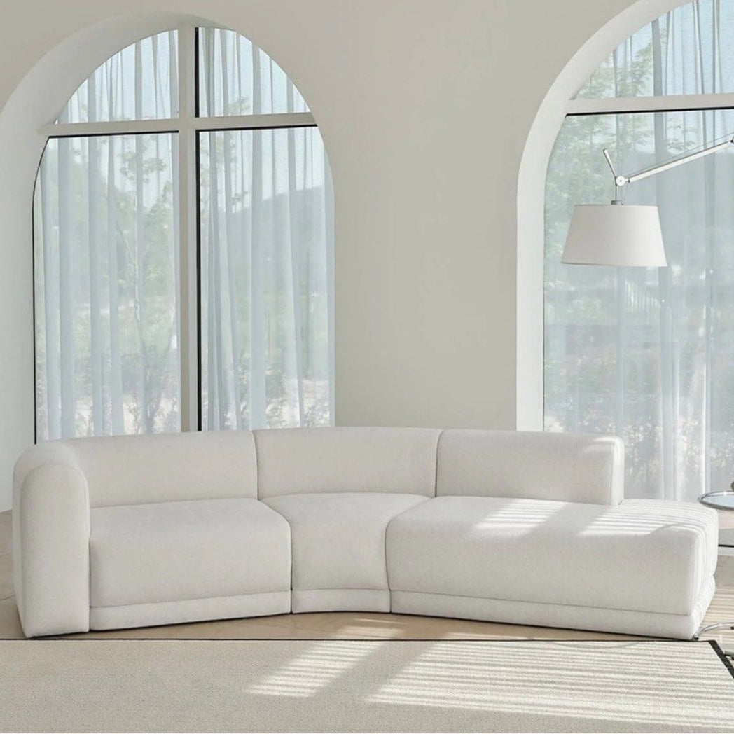 ACASA Modern Scratch Resistant Sectional Sofa