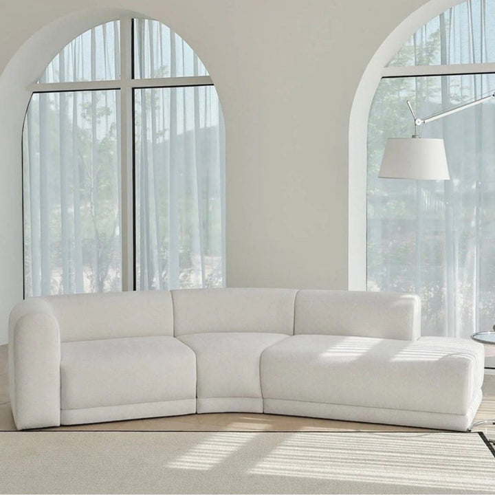 ACASA Modern Scratch Resistant Sectional Sofa