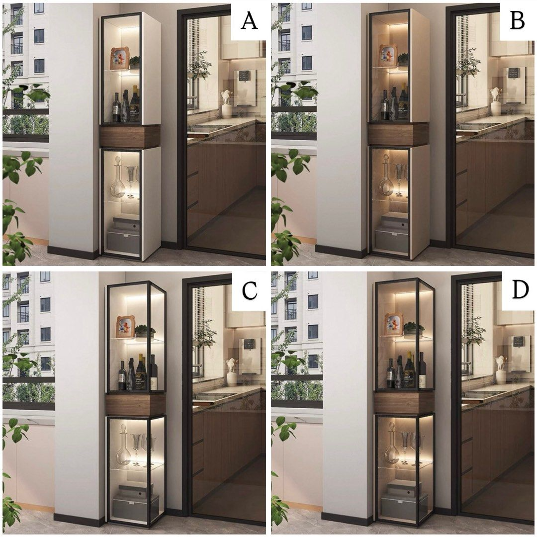 HORTON Modern Wine Display Cabinet
