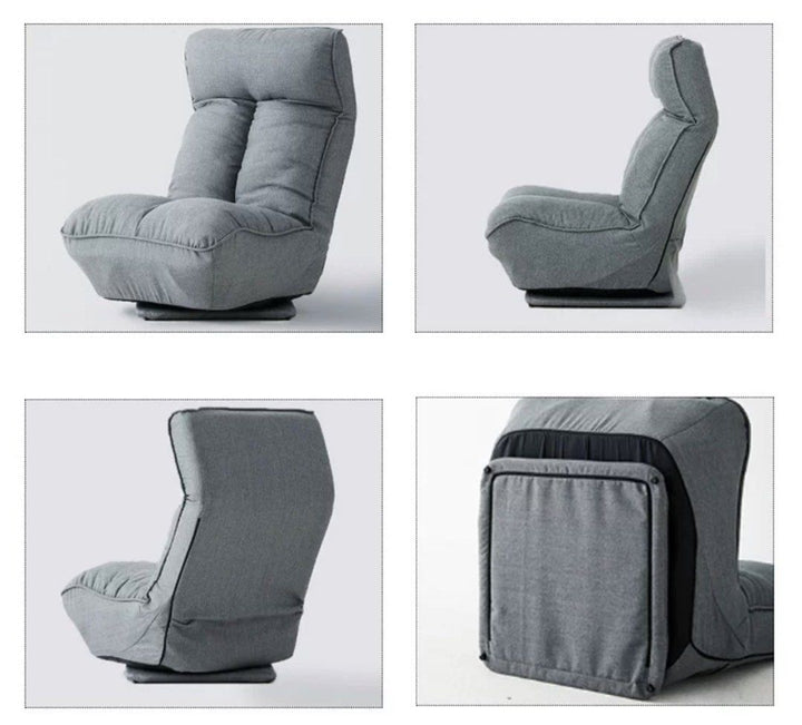 HUNTER Japandi Fabric Lounge Chair