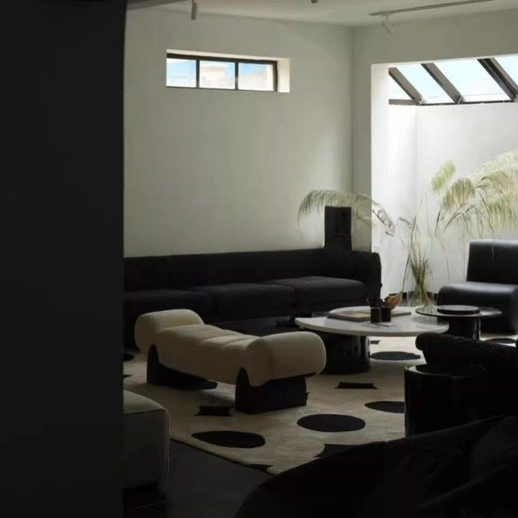 LEREN Modern Velvet Bench