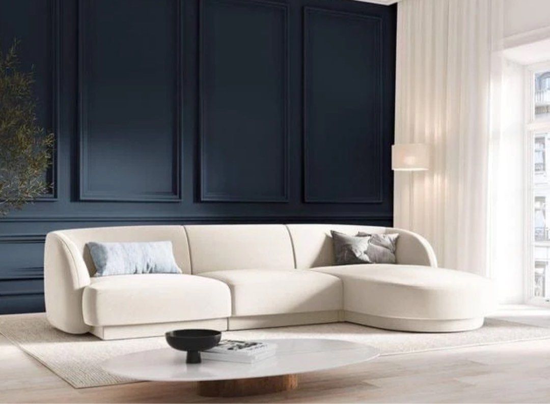 MELO Modern Scratch Resistant Sectional Sofa
