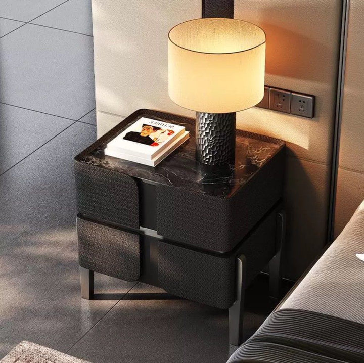 ATRIS Modern Sintered Stone Bedside Table