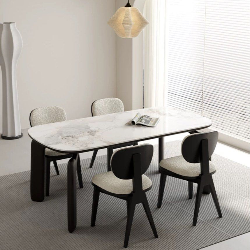 UJO Modern Boucle Dining Chair