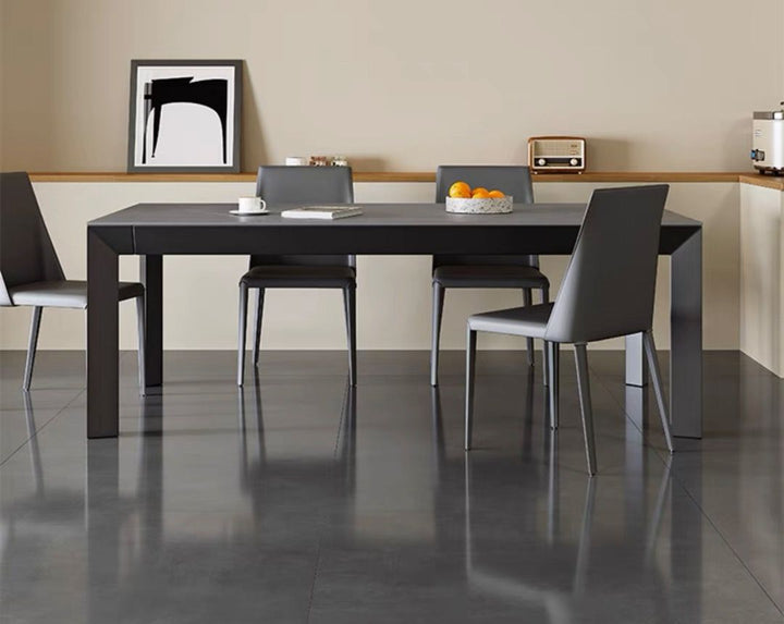 YATES Modern Slate Dining Table & Chairs