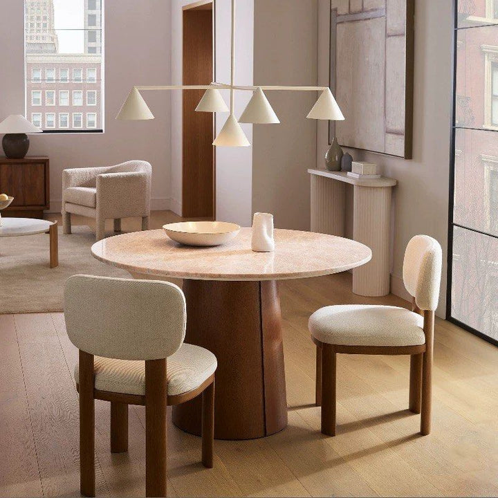 JAKIL Modern Solid Wood Dining Chair