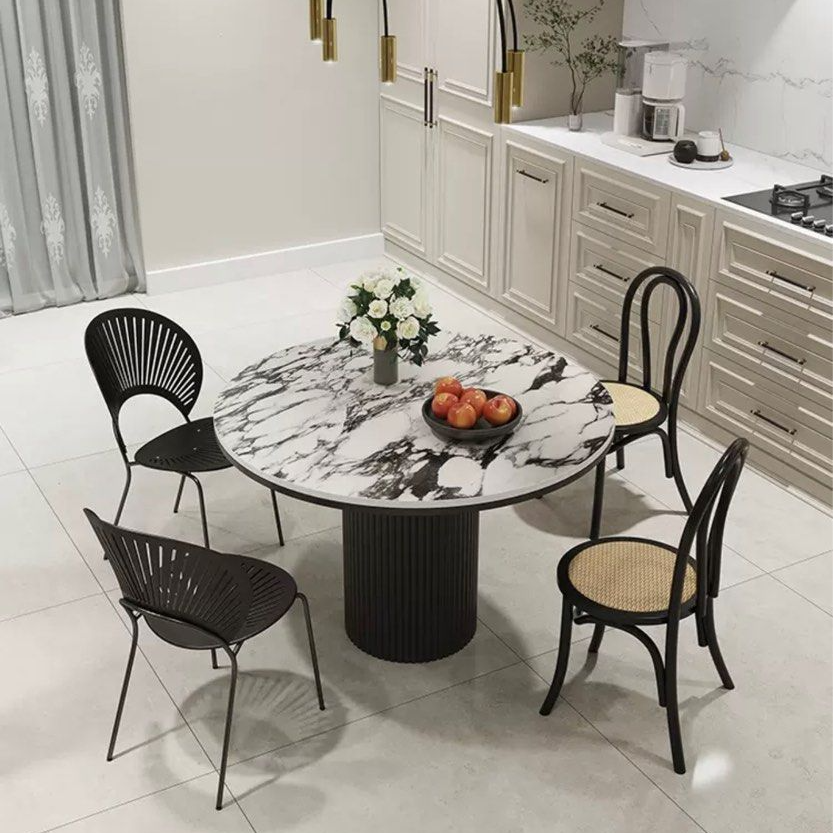LOPEZ Round Marble Dining Table