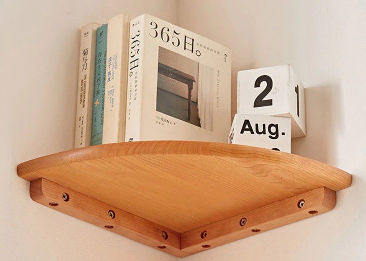 TRENDEN Solid Wood Wall Shelves
