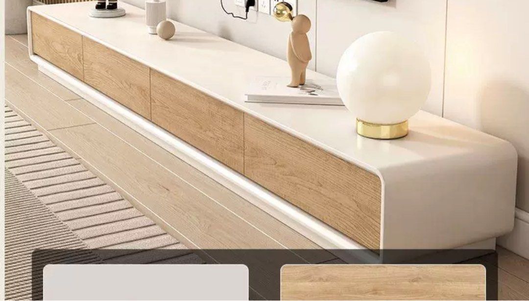 WILLIAM Japandi TV Console & Coffee Table