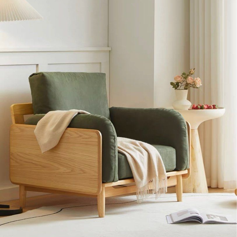 KYRA Scandinavian Fabric Armchair