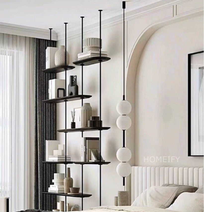 SABELLY Modern Full Length Wall Shelf