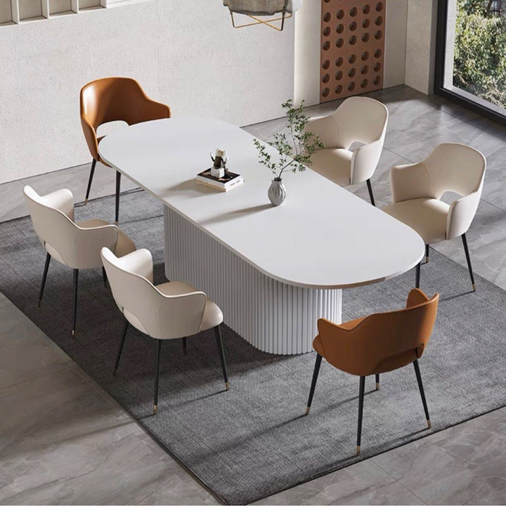 VAUGHN Modern Oval Dining Table