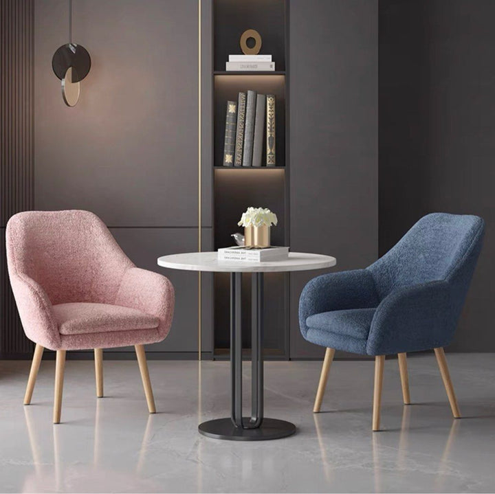 ROLIN Modern Boucle Dining Chair
