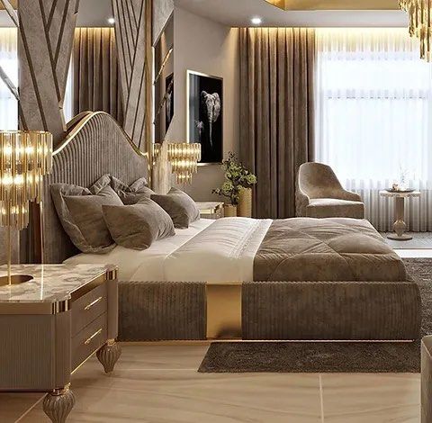 JADE Victorian Velvet Bedframe