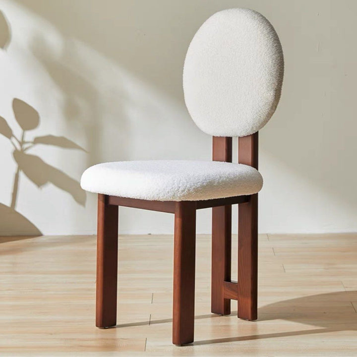 DON Mid-Century Boucle Dining Chair