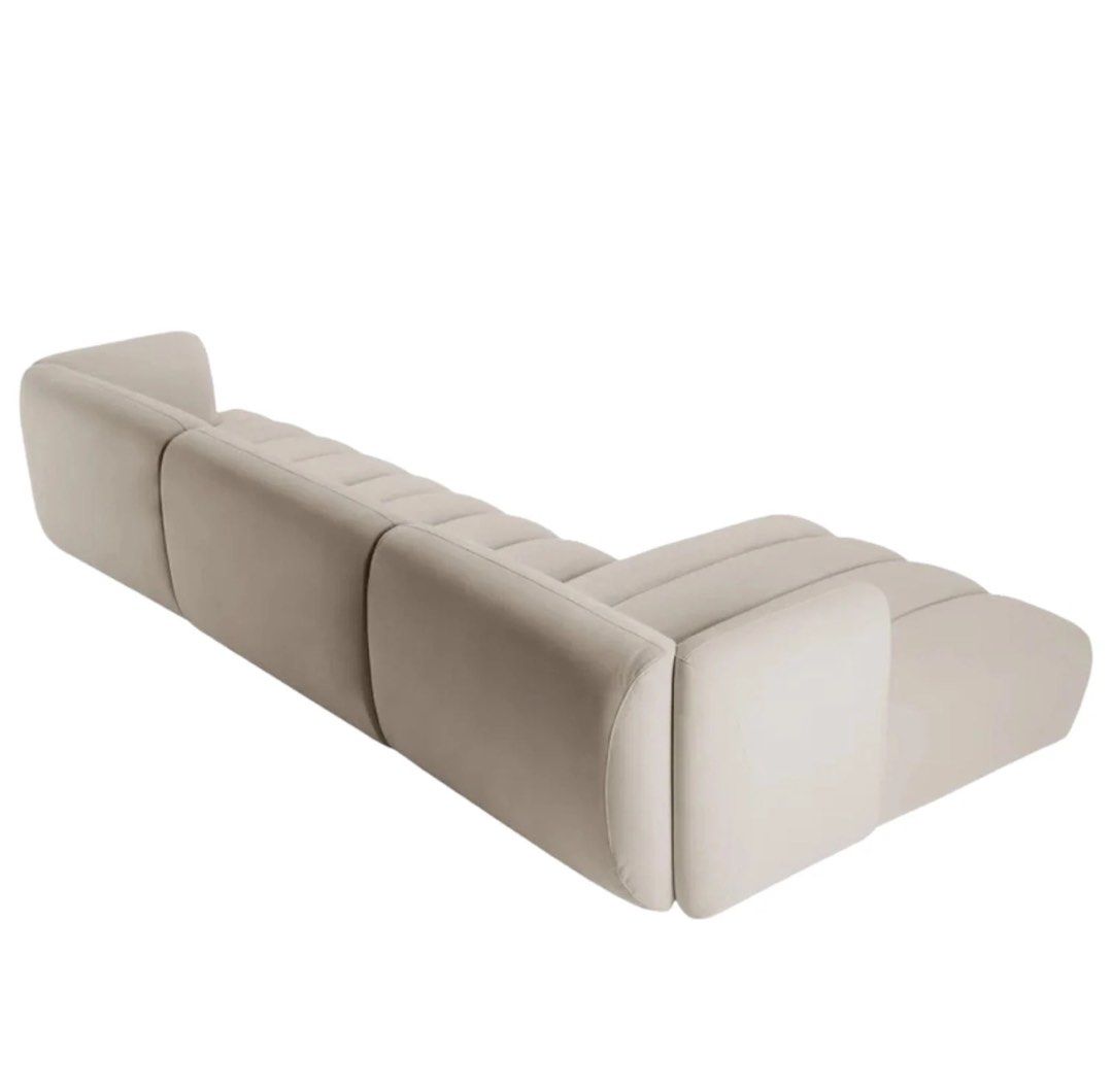 LYNCI Modern Scratch Resistant Sectional Sofa