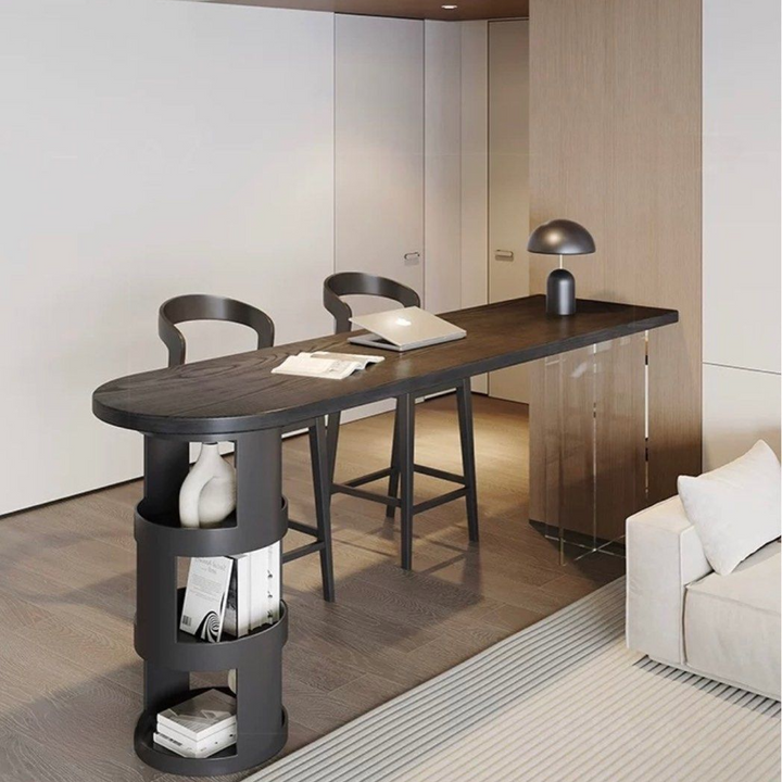 KAVIN Modern Solid Wood Bar Table & Stools