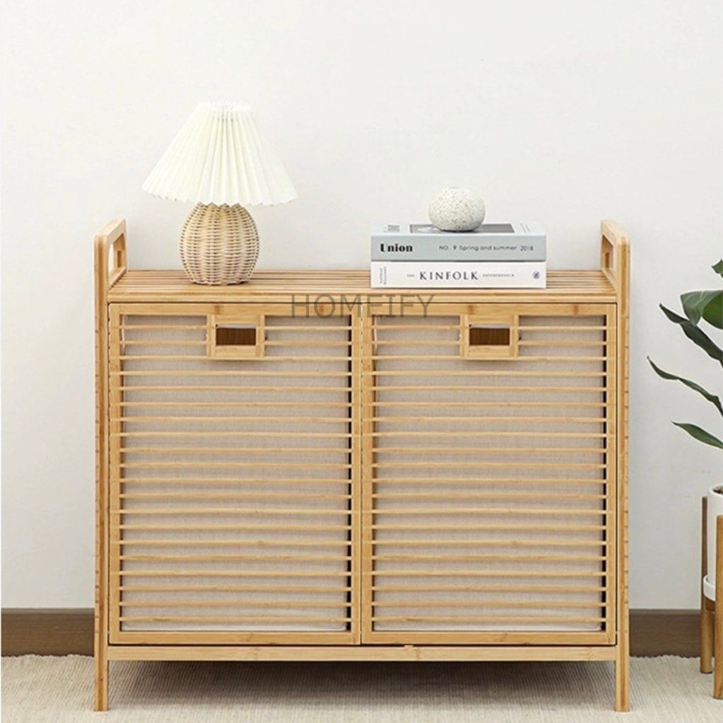 ALTAIR Modern Bamboo Storage Basket