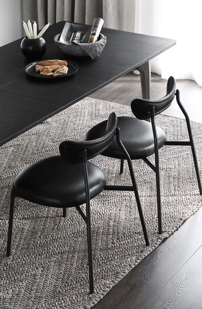 LEGAS Modern Leather Dining Chair