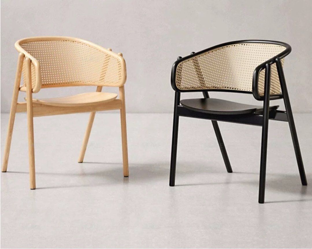 VOYAGE Vintage Rattan Dining Chair