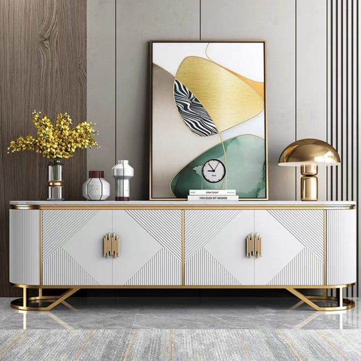 KAZIA Modern Sintered Stone TV Console