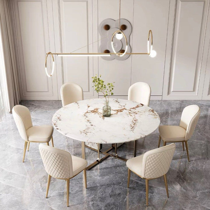 DIALE Modern Leather Dining Chair