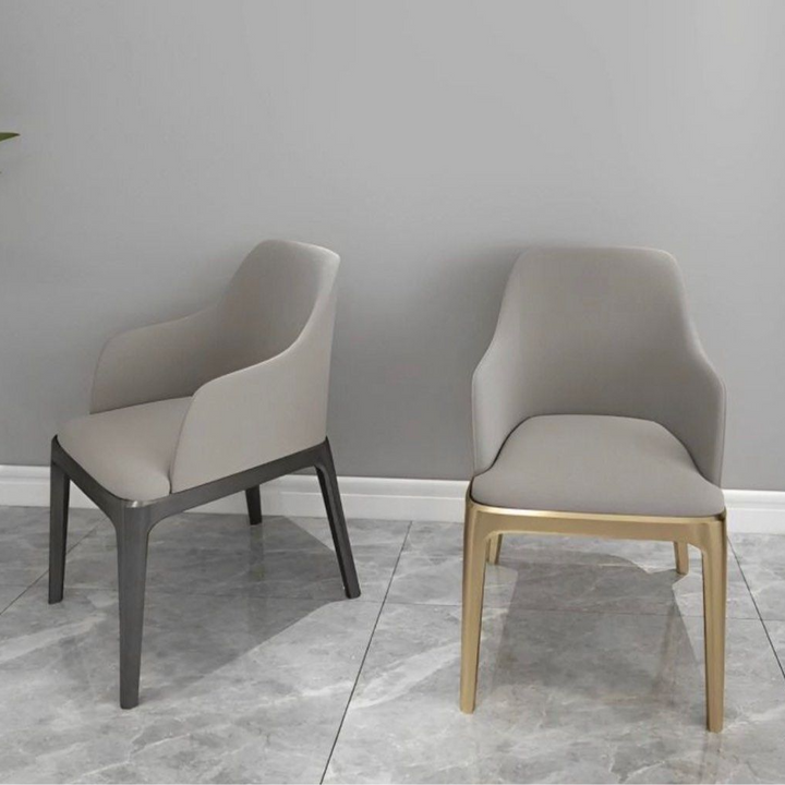 FARINA Modern Round Marble Dining Table