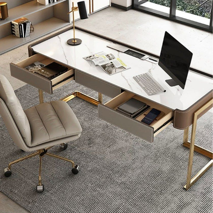 VANCE Sintered Stone Office Desk