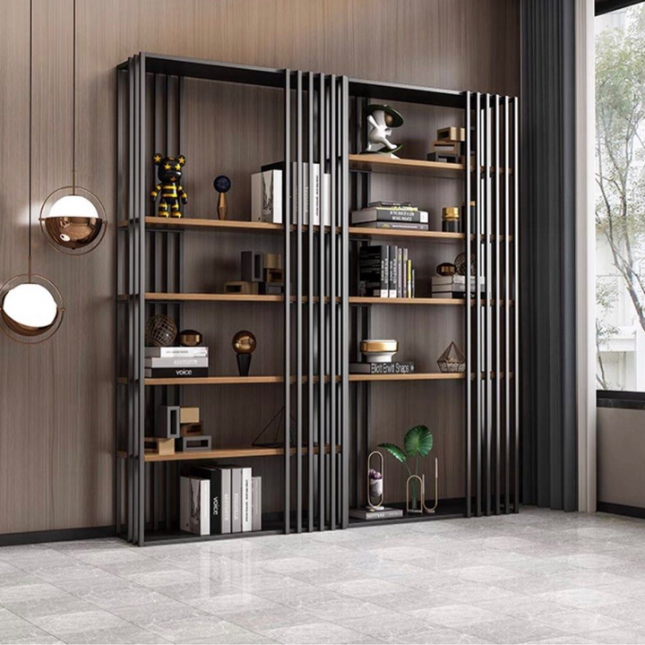 BENEDITA Modern Industrial Display Shelf