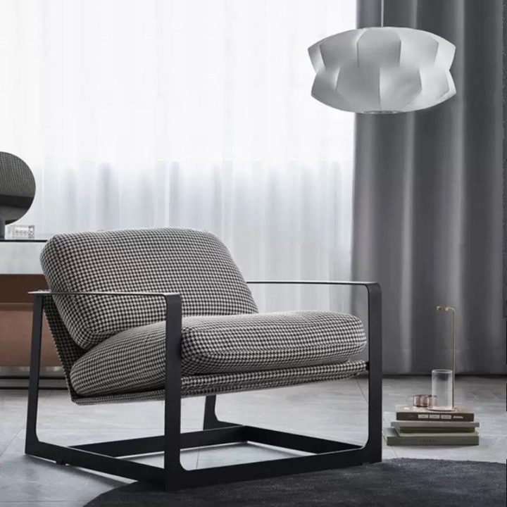 TALIA Modern Leather Lounge Chair