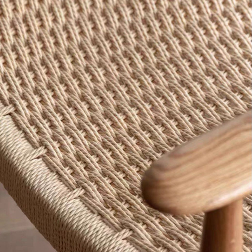 TIERRA Japandi Rope Woven Dining Chair