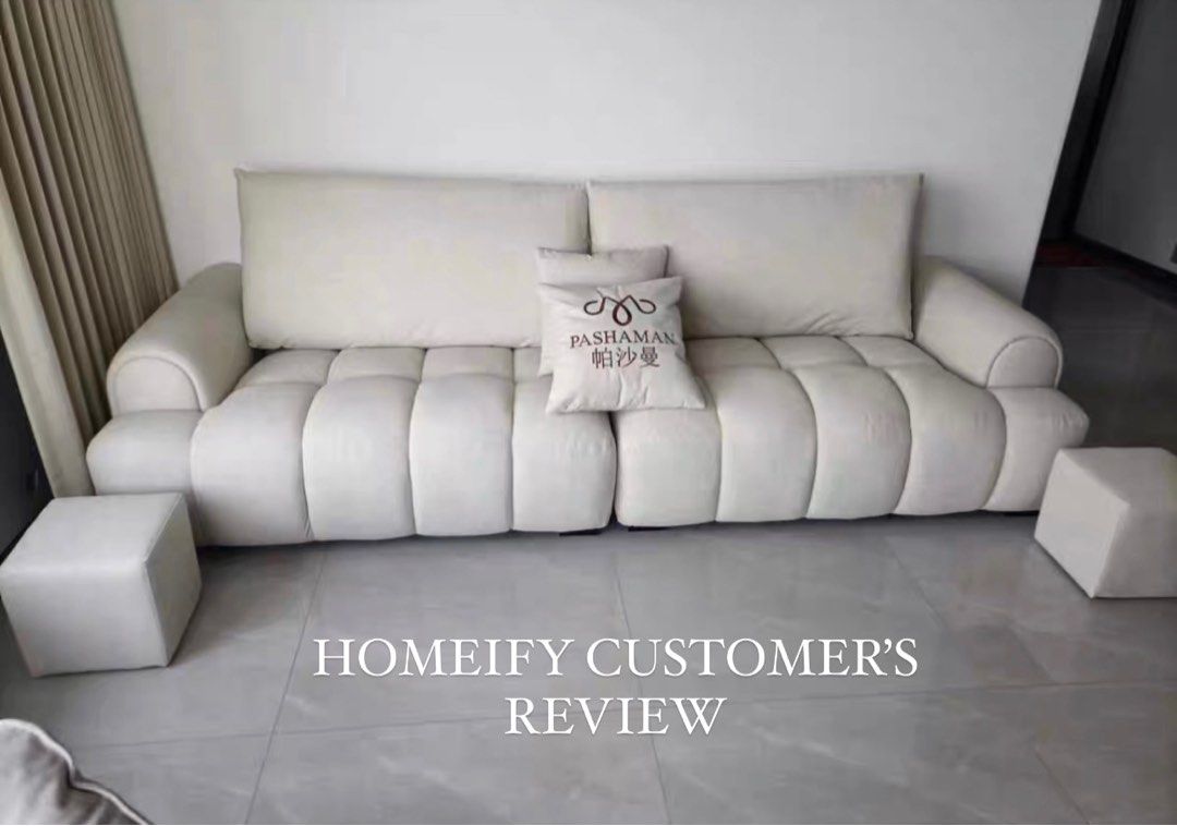 DURVELLA Modern Fabric Sofa
