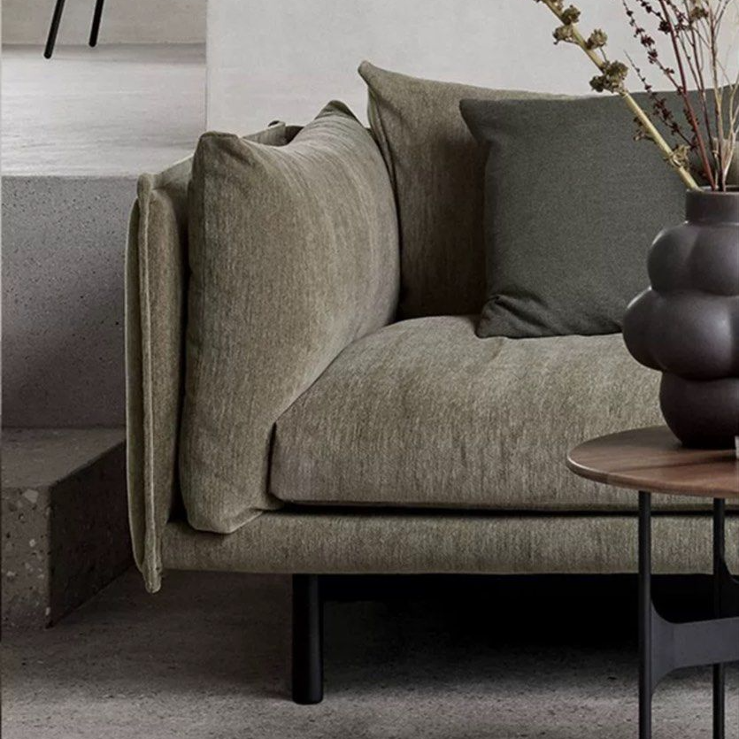 MERESSA Modern Fabric Sofa