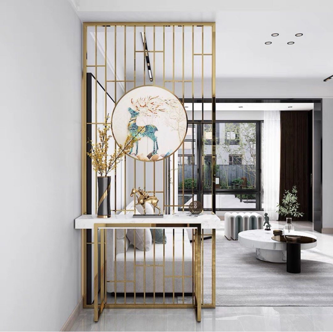 LUDWIG Modern Marble Console Table