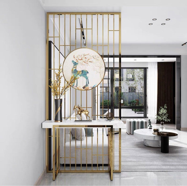 LUDWIG Modern Marble Console Table