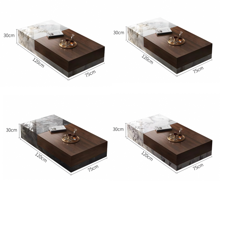 ADSU Modern Sintered Stone Coffee Table