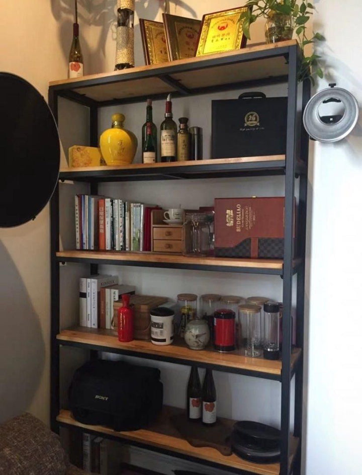 REDOAL Rustic Solid Wood Shelf